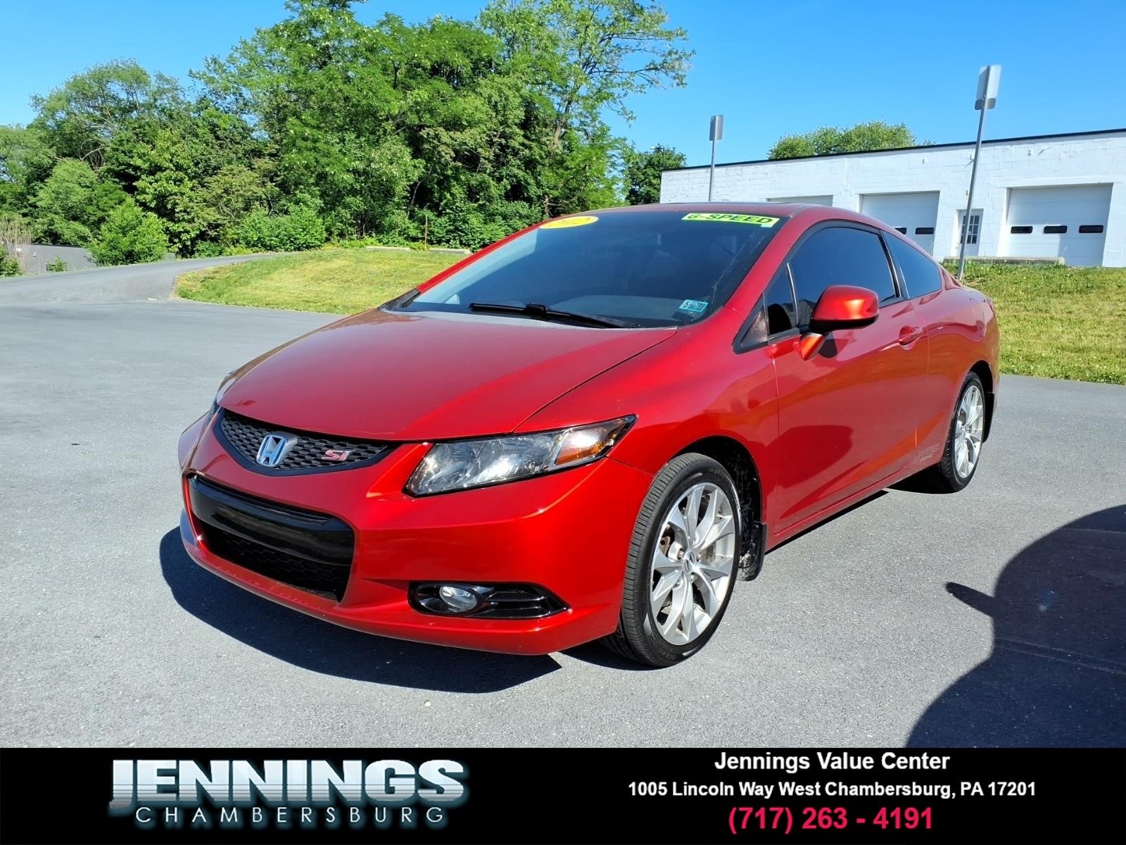 2012 Honda Civic Cpe Si