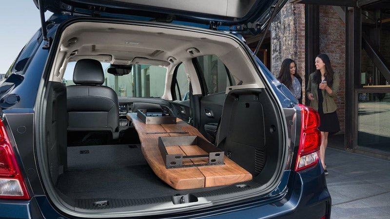boot of Chevrolet trax