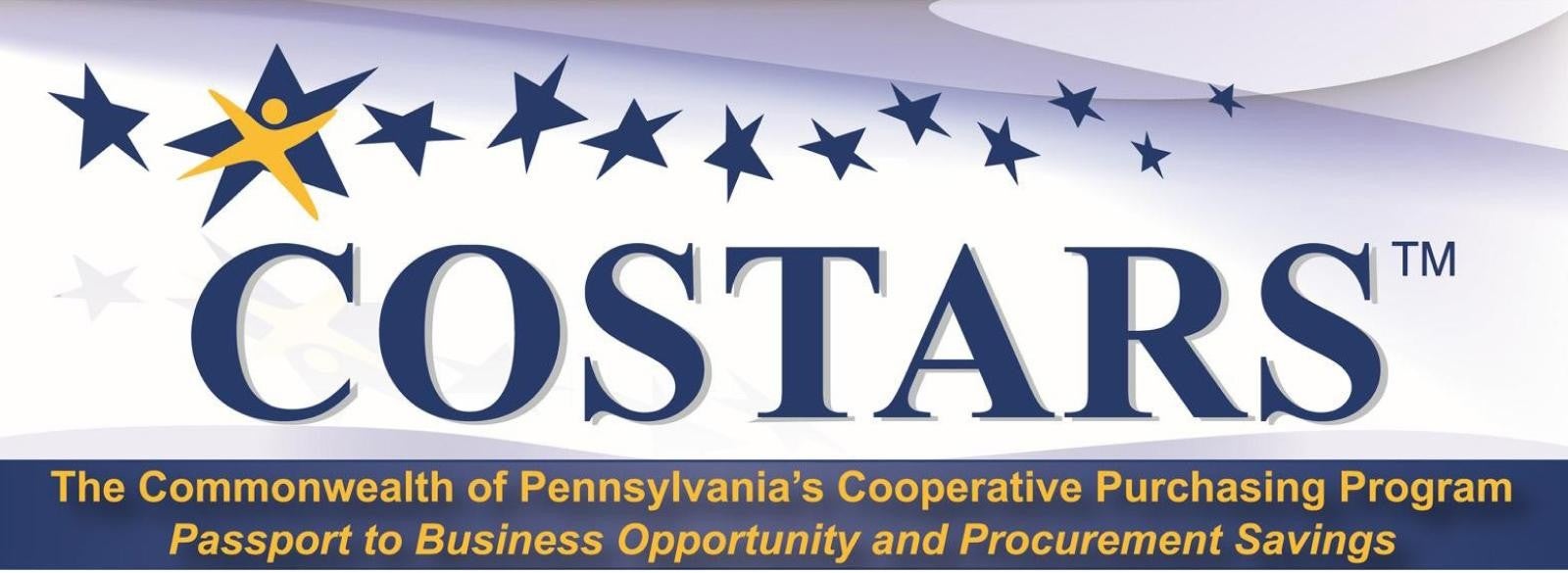 Banner for COSTARS™, the Commonwealth of Pennsylvania's Cooperative Purchasing Program.