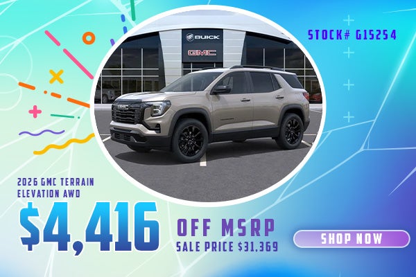 2026 GMC Terrain Elevation Black AWD