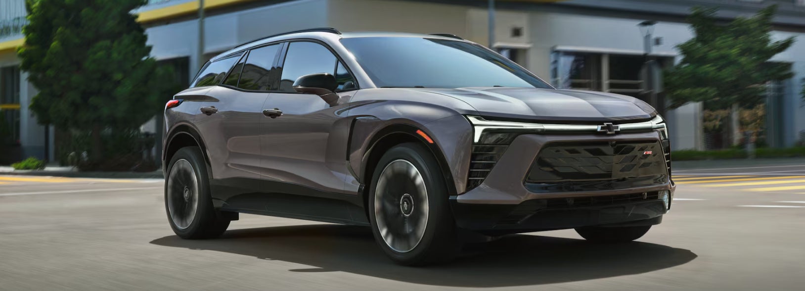 Dark Gray Chevrolet SUV