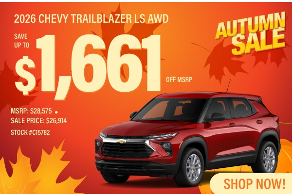 2026 Chevy Trailblazer