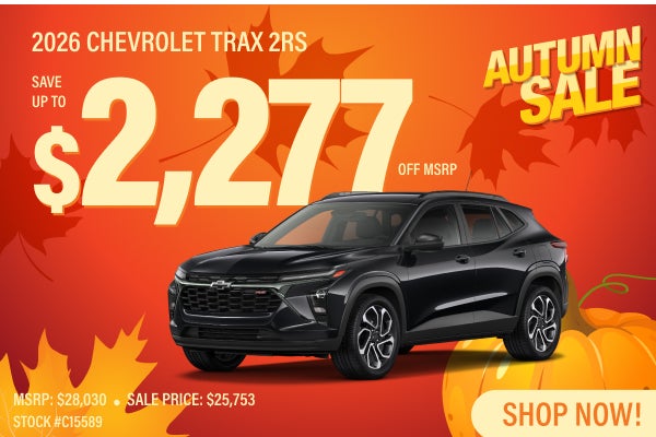2026 Chevrolet Trax 2RS