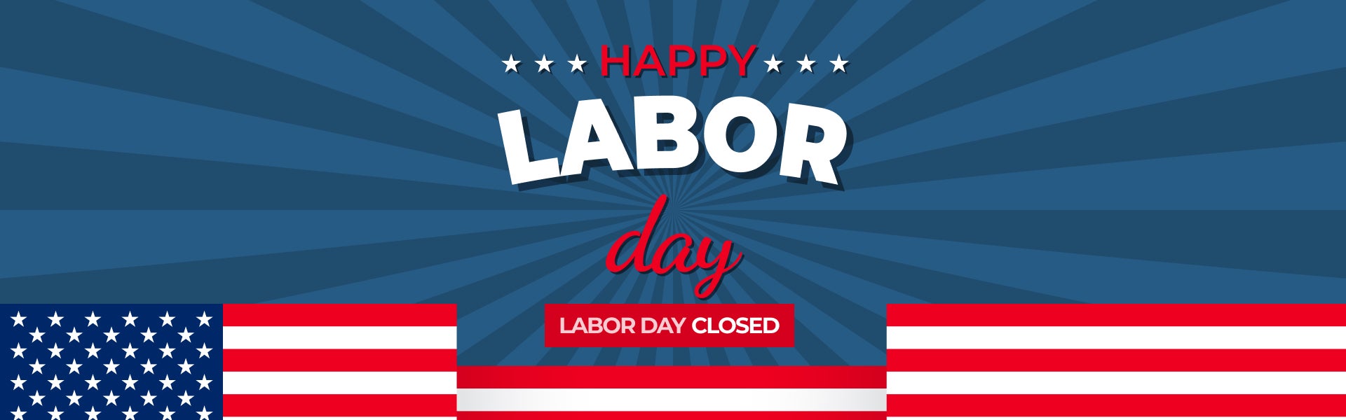 Closed for Labor Day