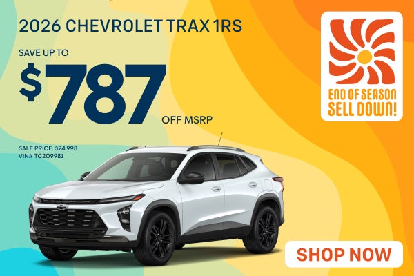 2026 Chevy Trax 1RS 